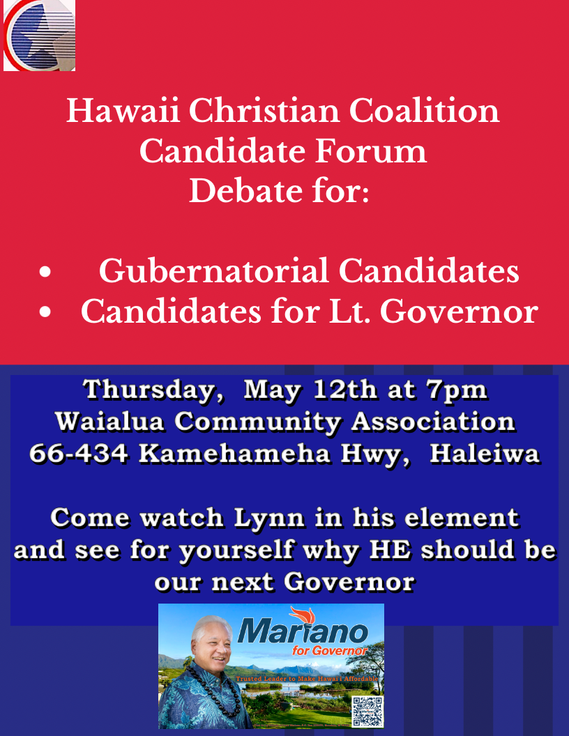 HCC Candidate Forum Debate for Gubernatorial Candidates